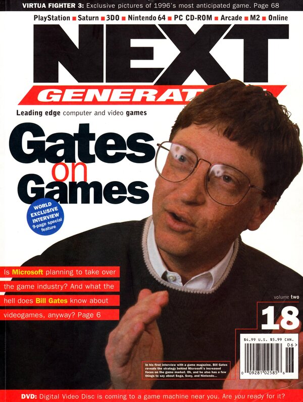 Next Generation Issue 18 (June 1996) cover